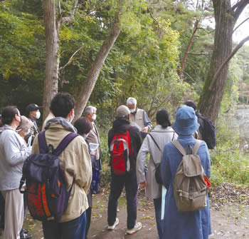 昨年度の現地学習の様子　写真