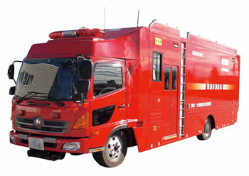 写真 小型動力ポンプ積載車