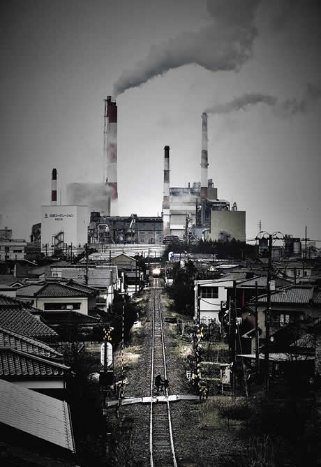 作品写真　工場と暮らす