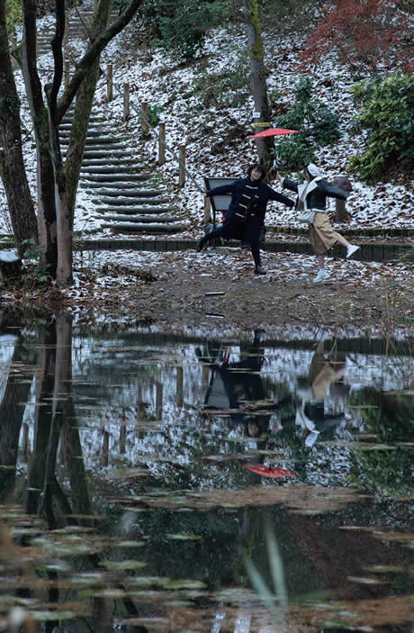 作品写真　森の寄り道