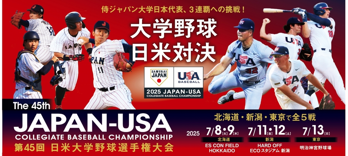 大学野球日米対決