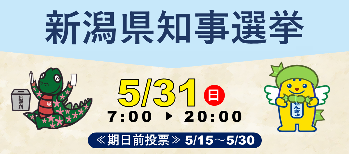 新潟県知事選挙