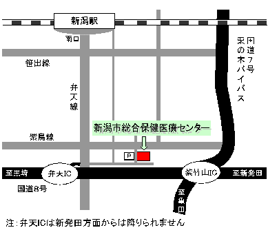 交通案内地図