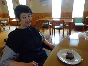 外食の様子