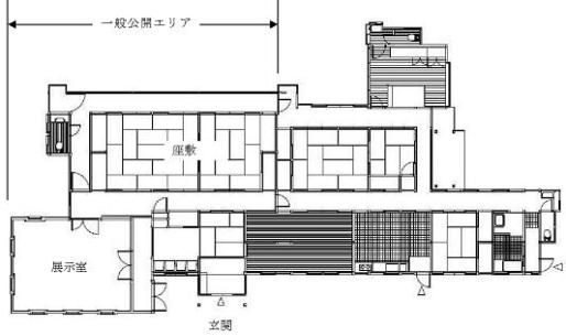 安吾風の館の見取図