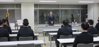 表敬訪問の様子