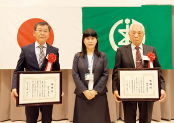 阿部進司さん(左)、野俣正樹さん(右)