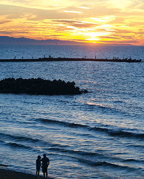 「島見浜」