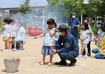 おもちゃ花火教室