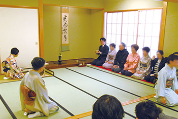 春を味わう一服　北区市民茶会　風景