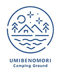 海辺の森キャンプ場　ロゴ