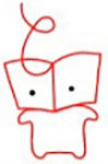 豊栄図書館キャラクターとよたん