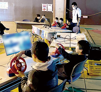eスポーツ体験　風景