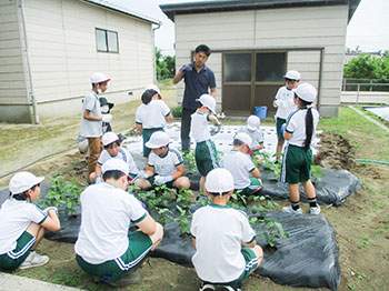 南浜小学校　取組み風景