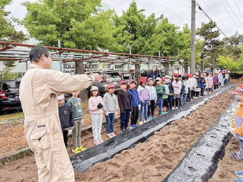 早通南小学校　取組み風景