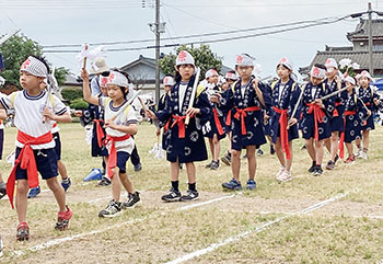 岡方第二小学校　取組み風景