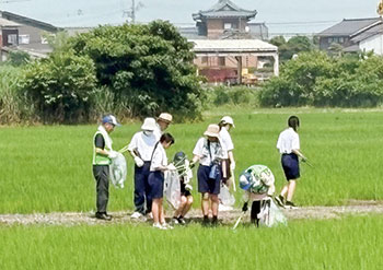 木崎中学校　取組み風景