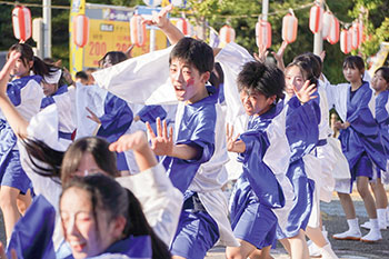 早通中学校　取組み風景