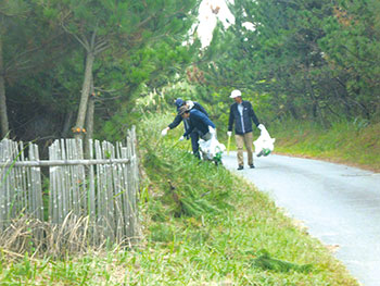 東港周辺地区クリーン作戦　風景