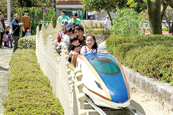 家族連れにうれしい充実した施設　風景