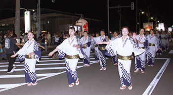 豊栄大民謡ながし(9月5日)　　風景