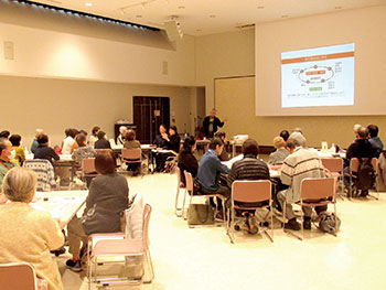 ご近所だんぎ(豊栄地区公民館)　風景