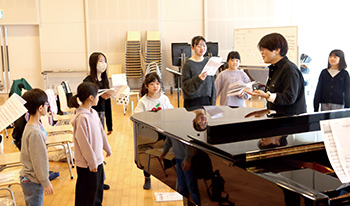 北区少年少女合唱団　風景