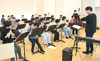 北区ジュニア吹奏楽団　風景