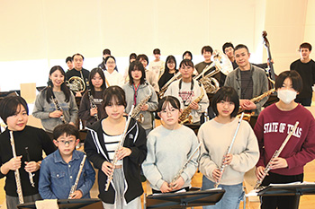 北区ジュニア吹奏楽団　風景
