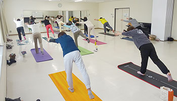 ヨガ、エアロビクス(ひろちゃんフィットネス)　風景