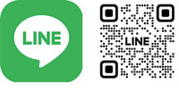 LINEロゴと二次元コード