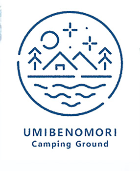 海辺の森キャンプ場　ロゴ