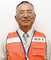 北区防災士の会　会長　稲村　　辰義さん