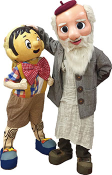 ピノッキオ&おねえさんと森のなかまたち　イメージ