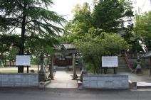 石動神社と古峰神社の説明板