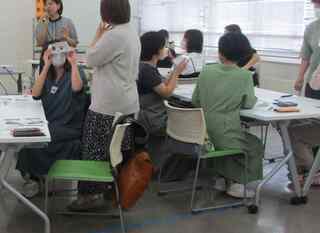 幼児期家庭教育学級の様子　