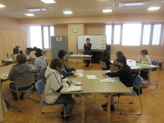 令和6年度乳児期家庭教育学級後期の様子