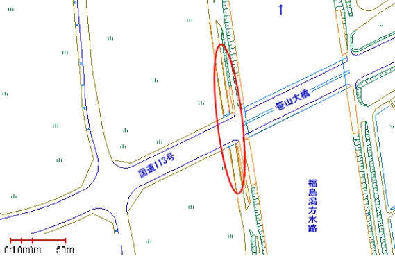 現地図