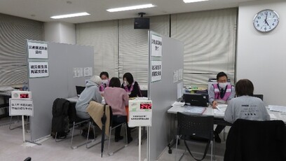 被災相談窓口の様子2