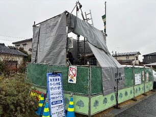 ボーリング調査の様子