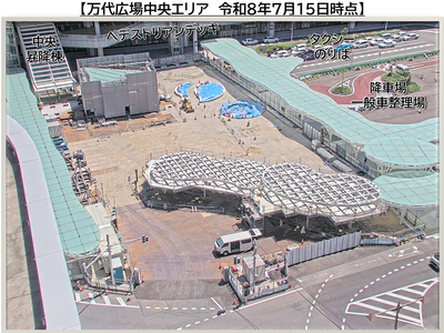 万代広場中央エリア　令和8年7月15日時点