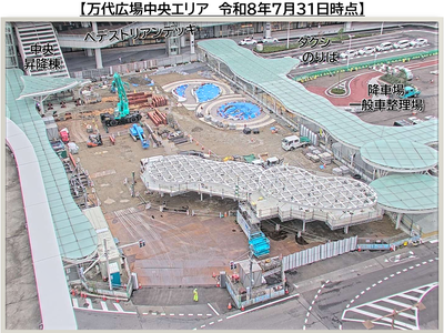 万代広場中央エリア　令和8年7月31日時点