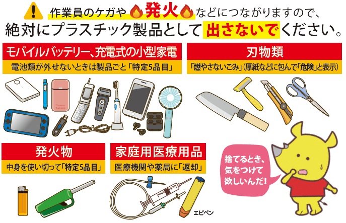 危険物の例