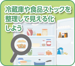 冷蔵庫や食品ストックを整理して見える化しよう