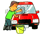 洗車のイメージ図