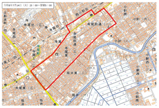 7月14日対象地域図