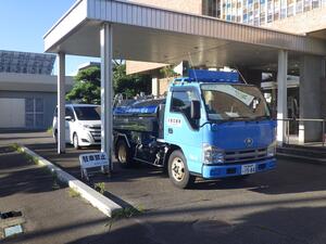 応援車両の様子