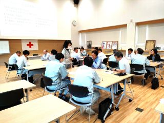 ラインケア研修の様子