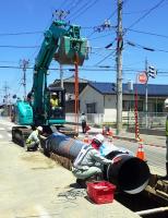 管路工事の写真