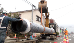 管路工事の写真
